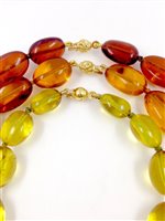 Collana Oreficeria del Poggiale Donna in Oro giallo Ambra CLNA105 - CLNA105